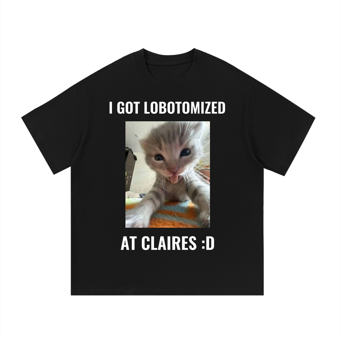 I GOT LOBOTOMIZED AT CLAIRES :D